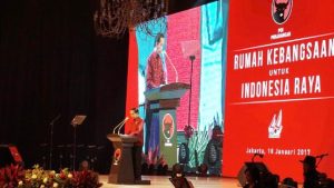 Di HUT PDIP, Jokowi pamer pos perbatasan dengan Malaysia