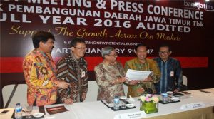 Bank Jatim gelar RUPS tahun buku 2016