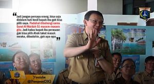 Ini tafsir ahli bahasa soal pidato Ahok tentang Al-Maidah 51