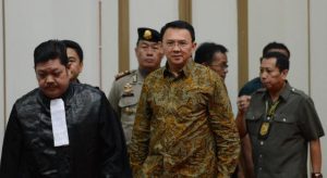 Pembacaan tuntutan untuk Ahok usai Pilkda DKI II