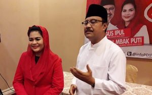 Gus Ipul dan Puti Soekarno klaim bisa menang 52,85%