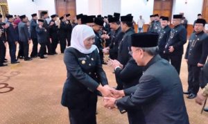 Khofifah lantik 20 pejabat eselon II Pemprov Jatim