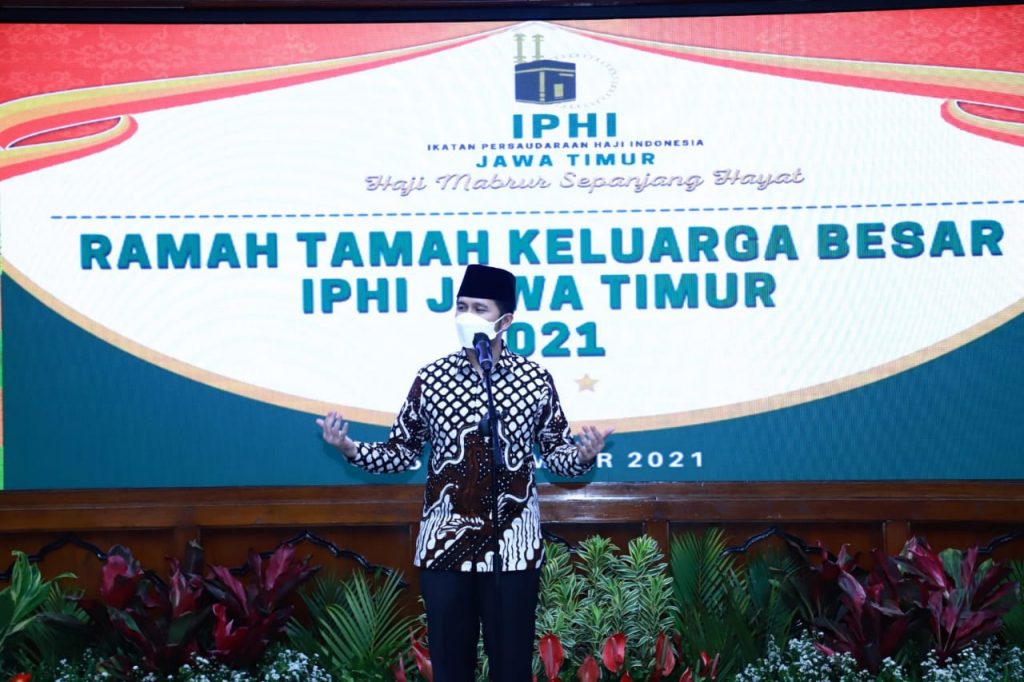 Silaturahmi dengan Pengurus IPHI se-Jatim, Wagub Emil Minta Tetap Jalin Persaudaraan