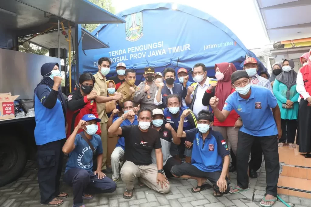 Tinjau Banjir di Gresik, Wagub Jatim Emil Apresiasi Penanganan Banjir oleh Pemkab Gresik