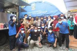 Tinjau Banjir di Gresik, Wagub Jatim Emil Apresiasi Penanganan Banjir oleh Pemkab Gresik