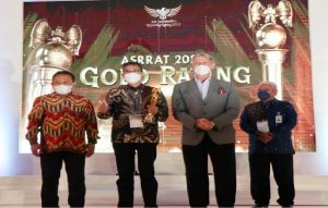 Bank Jatim Raih Penghargaan Gold Rank ASRRAT 2021