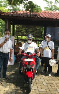 Wow, Unesa Luncurkam Sepeda Motor Elektrik Bagi Penyandang Disabilitas