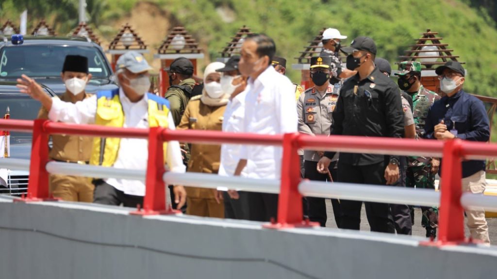 Jokowi Resmikan Bendungan Tugu dan Gongseng di Trenggalek