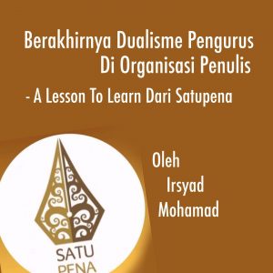 Akhir dari Dualisme di Organisasi Penulis