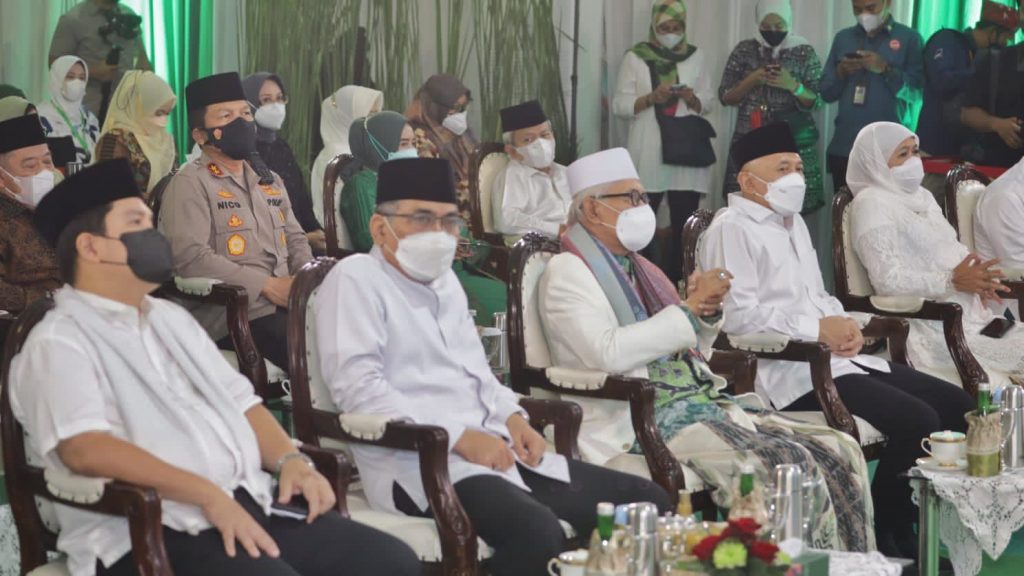 Hadir Puncak Harlah NU ke-99 di Bangkalan, Khofifah Sampaikan Progres Pembangunan IISP