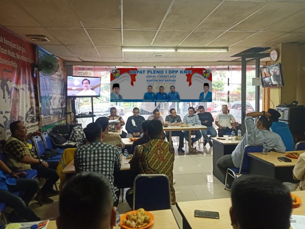 DPP KNPI Gelar Rapat Pleno Perdana Pasca Pelantikan