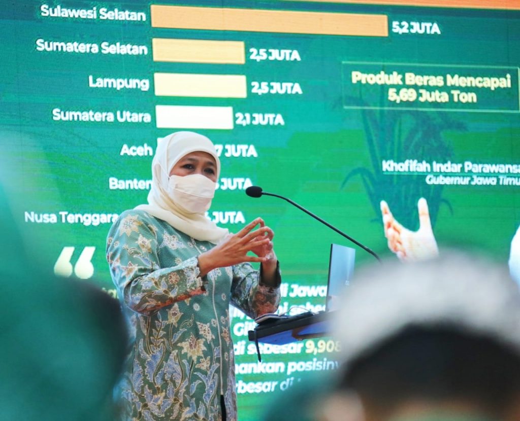 Khofifah Dorong Peningkatan Produktivitas dan Kesejahteraan Petani