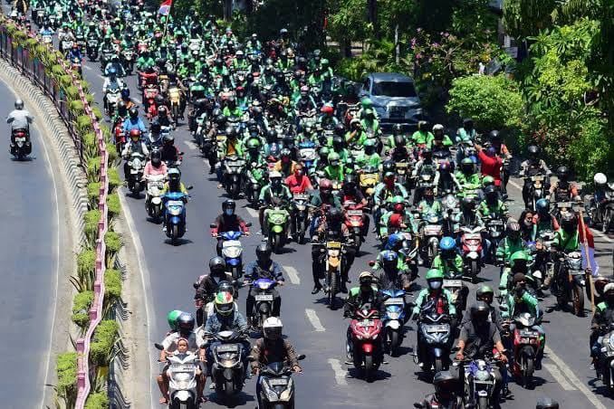 Gelar Demo Frontal Jilid 2, Ini Tuntutan Driver Online Se-Jatim