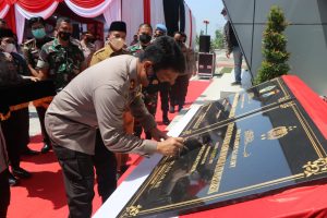 Kapolda Jatim Resmikan Rutan dan Masjid Al Aziz Mapolres Gresik