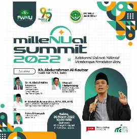 Gaet Kaum Milenial, Gus Kautsar Tampil Dakwah MilleNUal Summit 2022