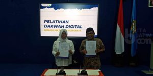 DMI Surabaya dan Stikosa-AWS Kolaborasi Gelar Pelatihan Dakwah Digital untuk Remaja Masjid