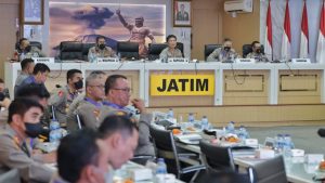 Penanganan Covid-19 dan Ops Ketupat Semeru, Polda Jatim Gelar Anev Sitkamtibmas 2022