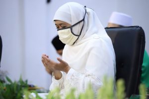 Eril Dinyatakan Wafat, Khofifah : Insya Allah Husnul Khotimah