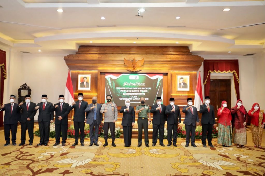 Forkopimda Jatim Ikuti Koordinasi Bersama Dewan Ketahanan Nasional Terkait Pemilu