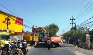 Jembatan Cantel Raya Tropodo Dibangun, Ini Rekayasa Lalu Lintasnya