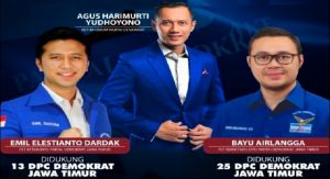 Bayu Airlangga Check Out, Elektabilitas Partai Demokrat Jatim Nyungsep