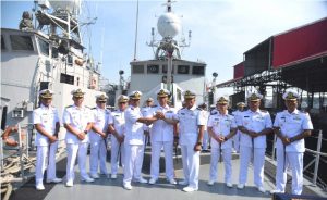 Tongkat Komando KRI Ajak-653 Diserahterimakan