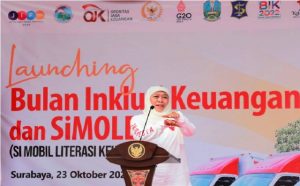 Gubernur Khofifah Launching SiMOLEK di Gedung OJK