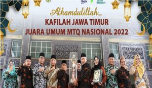 Akhiri Penantian 37 Tahun, Jatim Sukses Boyong Gelar Juara Umum MTQ Nasional ke-29