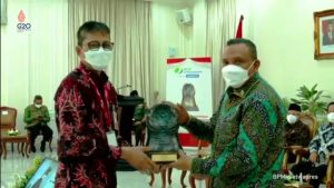 Di Istana Wapres RI, Bank Jatim Raih Paritrana Award