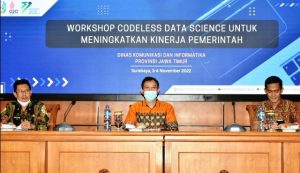 Diskominfo Jatim Gelar Workshop Codeless Data Science