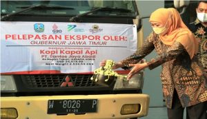 Gubernur Khofifah Lepas Ekspor Senilai USD 1,46 Juta ke Empat Negara