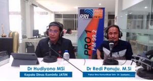 Kadis Kominfo Jatim Bahas Migrasi TV Analog ke TV Digital di RRI