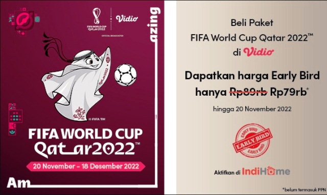 Telkom Manjakan Penggemar FIFA World Cup 2022