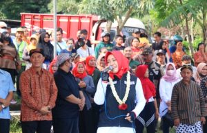 Bupati Mojokerto Berangkatkan Kirab Budaya Sedekah Bumi Desa Ngrowo