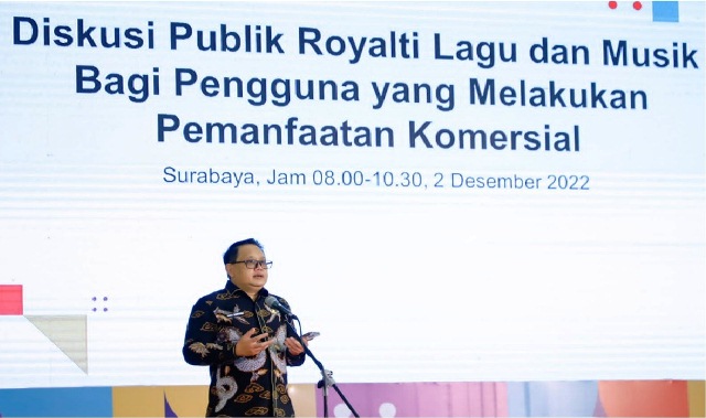 Sekdaprov Jatim: Hak Cipta dan Publik Royalti Harus Dilindungi