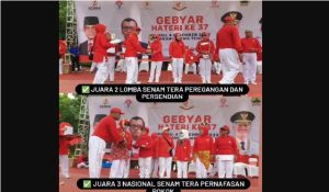 Senam Tera Sidoarjo Sabet Dua Gelar Juara