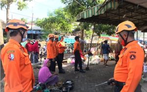 Boyongan Pasar, BPBD, Dishub dan Satpol PP Kolaborasi