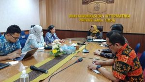 Kadis Kominfo Jatim Terima Kunjungan BSSN & Kominfo Kab Madiun