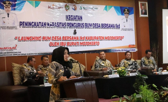 Pemkab Mojokerto Luncurkan Badan Usaha Milik Desa