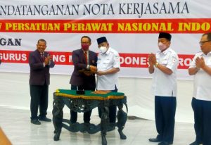 PMI dan PPNI Jatim Jalin MOU Penanganan Bencana