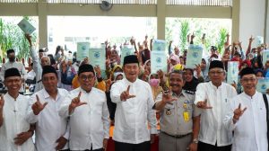 Minimalisir Sengketa, Lamongan Terbitkan 3.200 Sertifikat PTSL