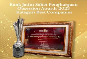 Bank Jatim Sabet Penghargaan Obsession Awards 2023