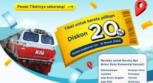 KAI 8 Tebar Diskon 20% di Bursa Pariwisata Jatim 2023