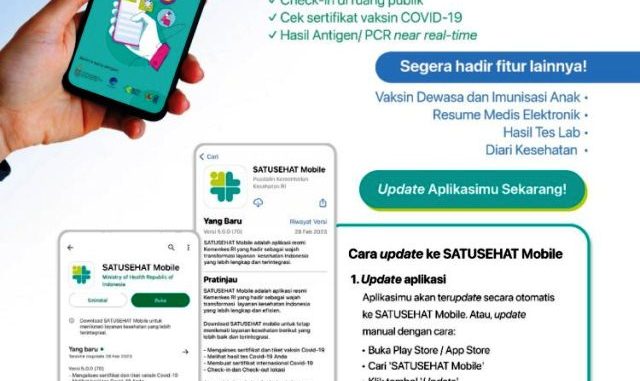 PeduliLindungi Bertransformasi Jadi SATUSEHAT Mobile – Jurnal 3