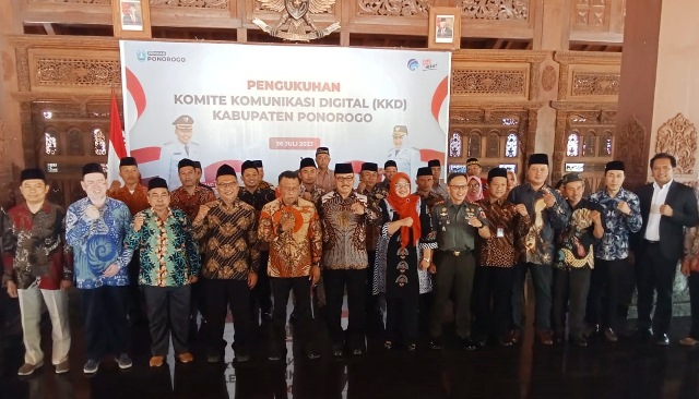 Komite Komunikasi Digital (KKD) Ponorogo Resmi Dikukuhkan