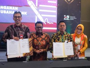 Lebarkan Sayap Bisnis, Bank Jatim MoU KUB dengan Bank Lampung