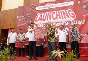 Tingkatkan Efektifitas Belanja Daerah, Bank Jatim Bersama Pemkab Bondowoso Launching KKPD