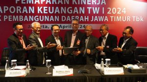 Optimis Kinerja 2024 Positif, Direksi Bank Jatim Kompak Borong Saham