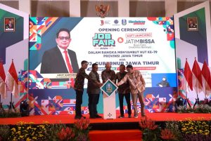 Sambut HUT Provinsi Jawa Timur, Bank Jatim Dukung Penyelenggaraan Job Fair 2024