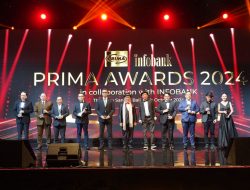 Bank Jatim Sabet Platinum Award – Best Issuer Bank (ATM) Dalam Ajang Prima Awards 2024